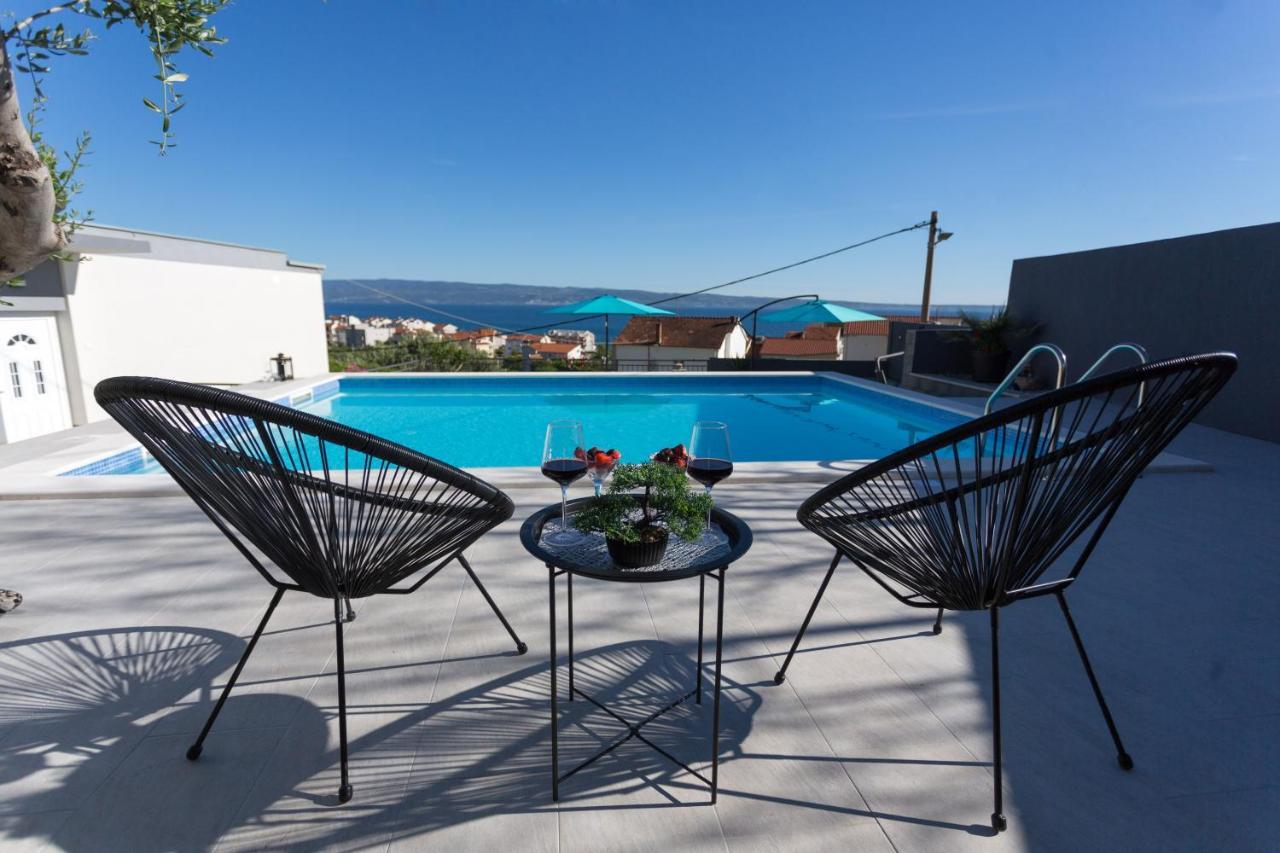 Apartments Lidija - Sea View Apartment With Exclusive Right Of Using Hot Tub Or Split Level Apartment With Exclusive Right Of Using Pool Podstrana Ngoại thất bức ảnh